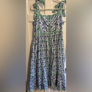 Gretchen Scott Cotton Fun In the Sun Dress with Bow Straps